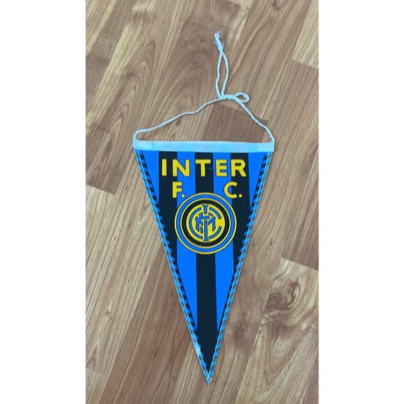 Vintage Inter‎ F. C Soccer Banner - Picture 1 of 2